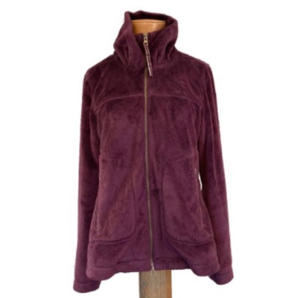 Athleta Full Zip Sherpa Jacket in Purple